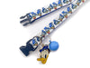 Donald Duck Pendant Cat Kitten Neck Collar Black Buckle with Bell