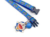 Doraemon Pendant Cat Kitten Neck Collar Black Buckle with Bell