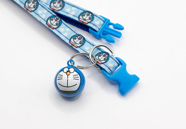 Cat Kitten Doraemon Cartoon Bell with Adjustable Neck Collar