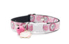 Kitten Pet Neck Collar Cat Face Pendant Premium Quality Nylon with Bell