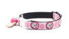 Kitten Pet Neck Collar Cat Face Pendant Premium Quality Nylon with Bell