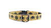 Cat Kitten Pet Neck Collar Spiderweb Charm Pattern Premium Quality Nylon with Bell