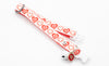 Premium Quality Nylon Pet Cat Kitten Neck Collar with Heart Pendant White Bell