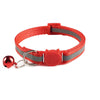 Cat Kitten Reflective Neck Collar with Cute Bell