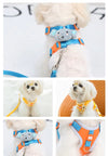 Pet Cat Dog Puppy Nylon Mesh Elephant and Duck Face Harness with Leash Strap