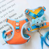 Pet Cat Dog Puppy Nylon Mesh Elephant and Duck Face Harness with Leash Strap
