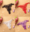 Briefs Embroidery Panties Thong Underwear Lingerie Women
