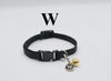 Cat Kitten Neck Collar with Bell and Alphabet Pendant