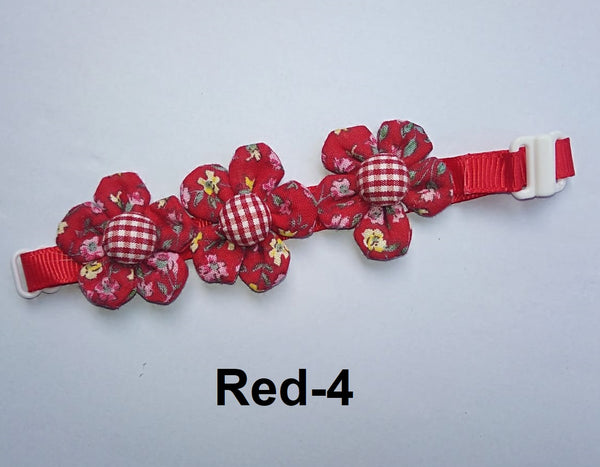 Pet Cat Kitten Nylon Printed Floral Neck Collar