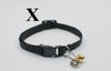 Cat Kitten Neck Collar with Bell and Alphabet Pendant
