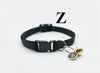Cat Kitten Neck Collar with Bell and Alphabet Pendant