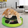 Pet Crazy Training Funny Toy For Cat Mouse Chaser Round Play with Scratch Post