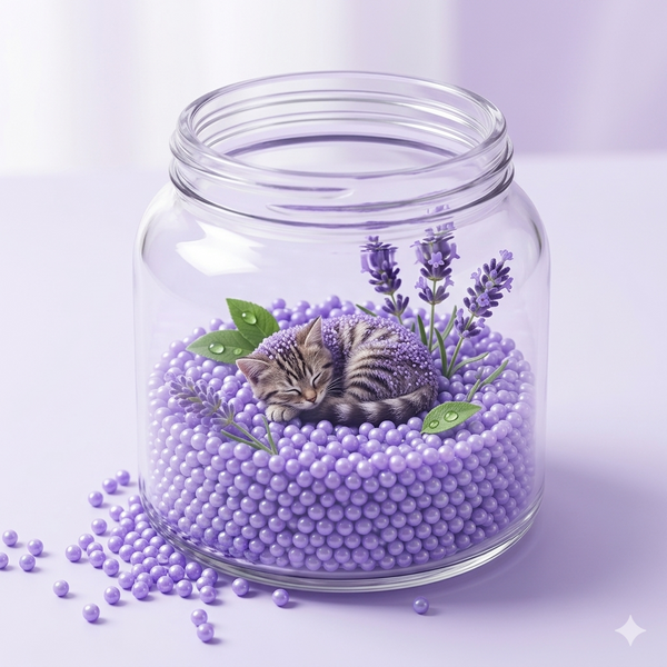 Cat Kitten Litter Deodorizer Deodorant Beads for Home with Natural Activated-Carbon