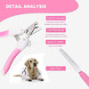Stainless Steel Cat Dog Pets Nail Cutter with Filer Care Scissors Clippers