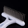 Hair Remove Grooming Tool Comb Brush Pet Cat Thick Stainless Steel Pins