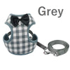 Pet Cat Dog Puppy Nylon Mesh Harness with Leash Strap