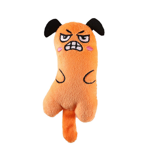 Kitten Chewing Thumb Bite Mint Claws Plush Cat Grinding Catnip Toys Pillow