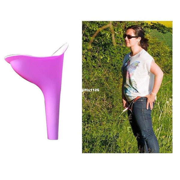 Urination Device Stand Up Portable Female Urinal Soft Silicone Women