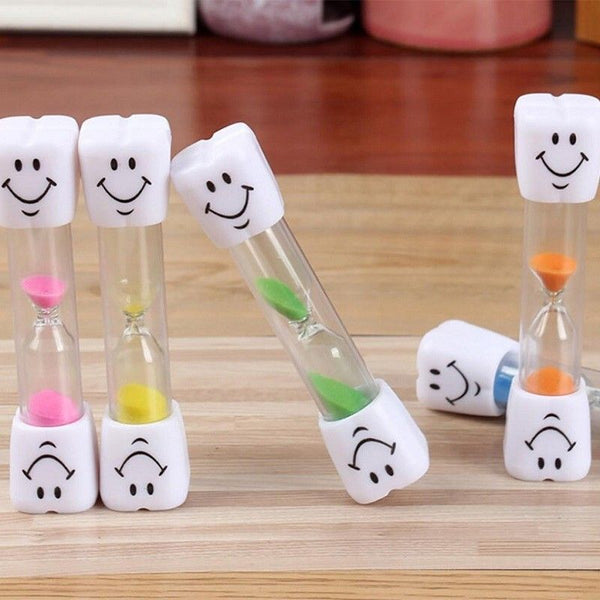 03 Minutes Children Kids Toothbrush Timer Hourglass Bath Sand Clock Timers