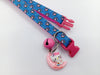 Adjustable Kitten Cat Paw Pattern Neck Collar with Beautiful Kity Pendant