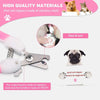 Stainless Steel Cat Dog Pets Nail Cutter with Filer Care Scissors Clippers