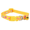 Rabbit Pattern Cat Nylon Regular Neck Collar with Bell Pet Kitten